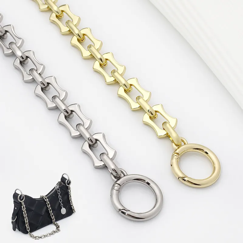 DIY 60/100/120cm Metal Replacement Handle Purse Chain Crossbody