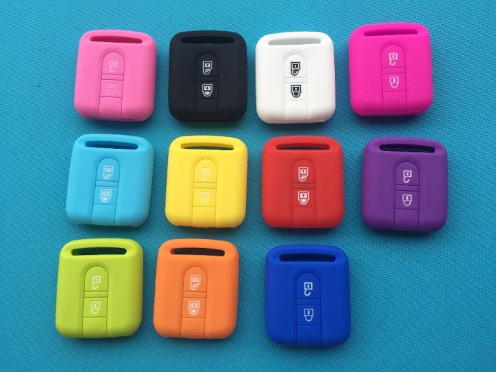 New Car Key Flat Square Silicone Case For Nissan Qashqai Micra Navara Almera Note Fob Rubber