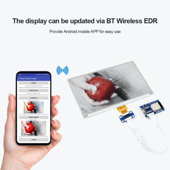 สินค้าใหม่-การแสดงหน้าจอภาพอี-หมึก-esp32รองรับบลูทูธโมดูลอี-เปเปอร์ใช้พลังงานจากบลูทูธแผงอี-กระดาษดิบสำหรับ-arduino