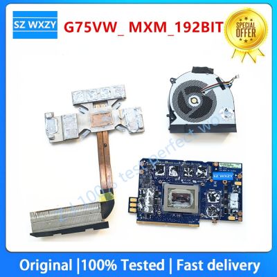 For Asus G75VW Laptop Graphic Card Heatsink FAN G75VW_ MXM_192BIT N13E-GS1-LP-A1 GTX 670M 3GB DDR5 60-N2VVG1200