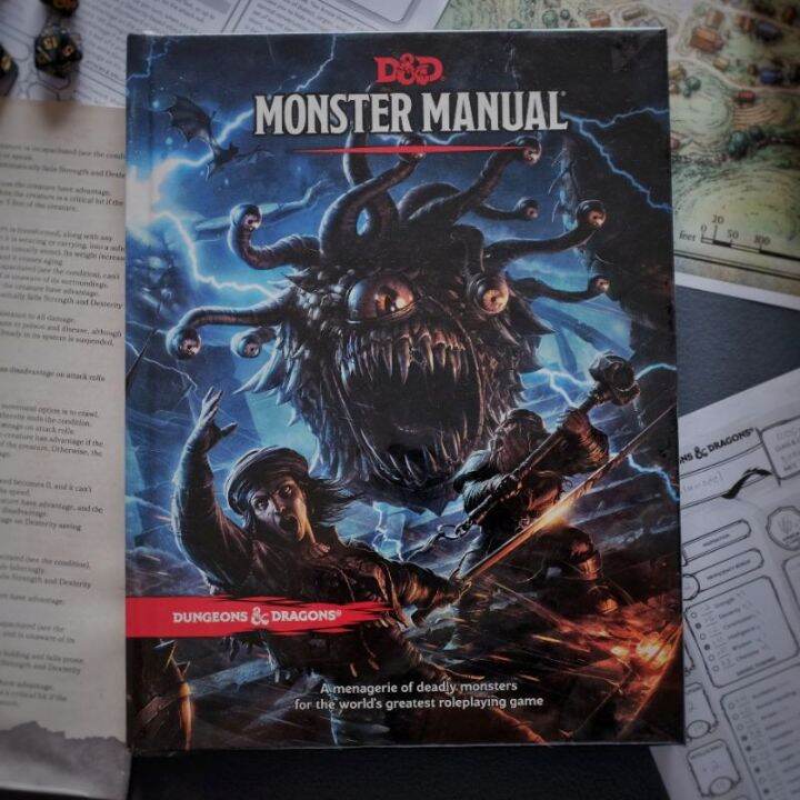 Monster Manual Dungeons and Dragons Core Book DND | Lazada PH