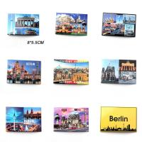 paper Fridge Magnet berlin CUTE Souvenir Refrigerator Magnetic Sticker Craft Home Decor