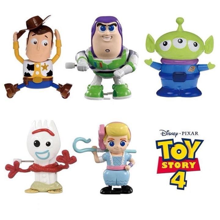 Tomy Toy Story Wind-up Robot Buzz Lightyear Woody Children's Ornament ...