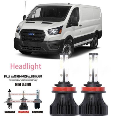 Ford Transit courier B460) 2014-2023 ไฟหน้า LED LAI 40w 6000k แสงสีขาว สําหรับรถยนต์