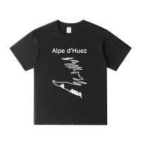 New Fashion Streetwear Alpe D Huez In France Cycling Shirt For Men  T-shirt Cotton O-neck Hipster T Shirt Top Men  - T-shirts - AliExpress