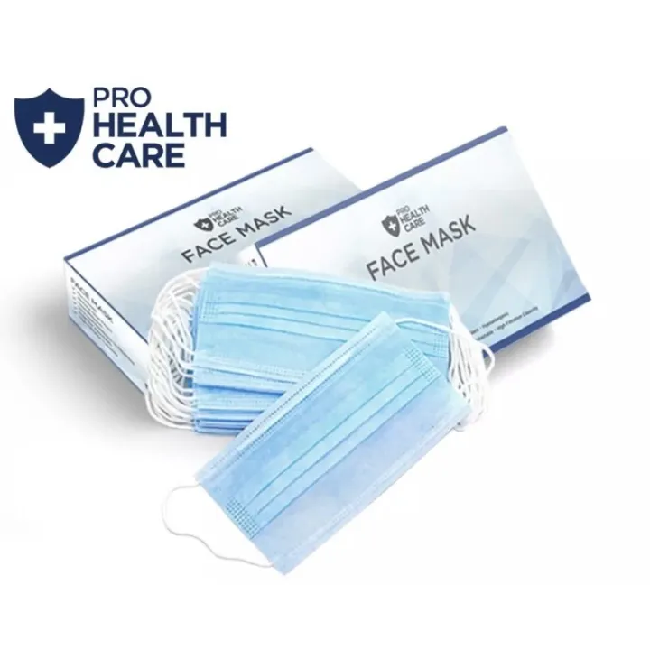 FDA Approved Prohealth Disposable Mask (Box of 50 pcs) by Blue Cross Lazada PH