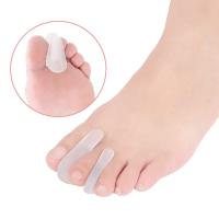 【CW】☋∋✐  Silicone Gel Hallux Valgus Toe Separator Pedicure Foot Fingers Protector Thumb Orthotics Bunion Corrector