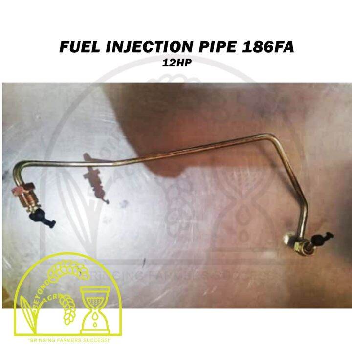 FUEL INJECTION PIPE for 186FA 12HP AIRCOOLED DIESEL Lazada PH