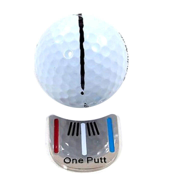 guliang630976-one-putt-design-golf-ball-mark-plus-หมวกกอล์ฟแม่เหล็กคลิป-golf-marker-drop-ship