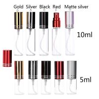 【CC】♞☫  20pcs 5ml 10ml Perfume Bottle Spray Bottles Containers Atomizer Small Sample Refillable