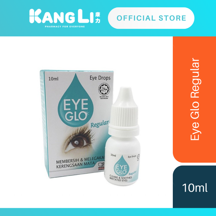 Eye Glo Regular Eye Drops 10ml (EXP5/24) Lazada