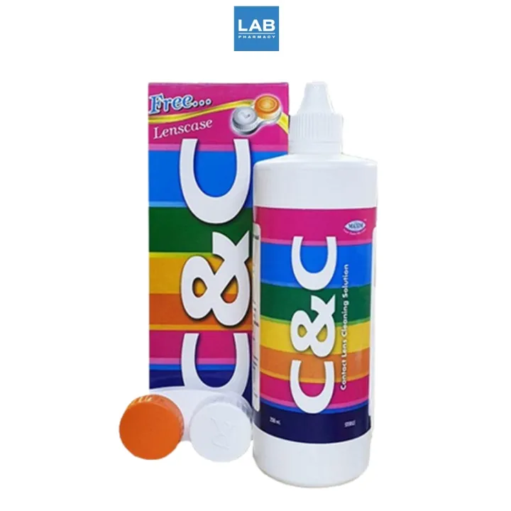 C&C Contact Lens Cleaning Solution ซี แอนด์ ซี น้ำยาล้างคอนแทคเลนส์ ขนาด 60250ml. Lazada.co.th