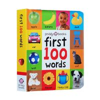 English First 100 Words Children Board Book Learning For Baby Kids Enlightenment Cognition Books Flash Cards