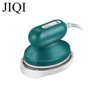 ▦₪♦ JIQI Portable Iron Handheld Garment Ironing Machine Teflon ceramic titanium soleplate Clothes Fabric Ironing For Home and Travel