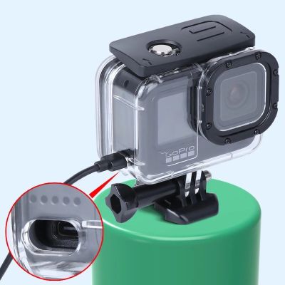 GoPro 10 / 9  Side Open Protective Case Housing Box Connectable Data Cable Antidrop for Gopro Hero 9/10 Cover Action Camera