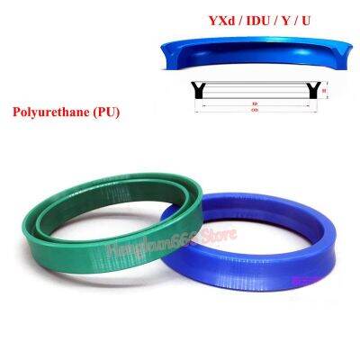 ▫✷ 1/2/5/10pcs Polyurethane Hydraulic Cylinder Oil Sealing Ring YXd/IDU/Y/U Type Piston Rod Seals ID 6-200mm Thickness 8/10/14/18mm