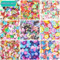 ✇ 1000pcs Cartoons Fruit Slices Addition For Nail Art Slimes Charm Filler For Diy Slimes Accessories Supplies Decoration Toys Gift