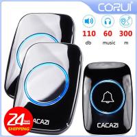 CORUI Smart Wireless Doorbell Button A10 US EU UK AU Plug Waterproof Digital Music Intercom Smart Home Remote Calling Door Bell