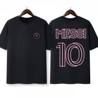 ? Messi 2023 เสื้อยืด Inter Miami FC เด็กผู้ใหญ่ Tee ชุดใหม่ GOAT ฟุตบอลฟุตบอล เสื้อยืดลำลอง