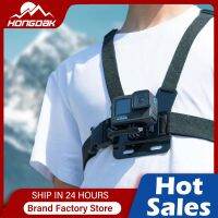 HONGDAK Chest Strap Mount Belt for iPhone 13 14 Samsung Huawei Phone Holder for GoPro Hero 11 10 9 8 7 Action Camera Accessories Selfie Sticks