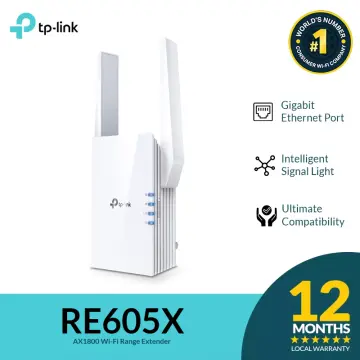 TP-Link RE705X AX3000 MU-MIMO Mesh Dual Band WiFi 6 EasyMesh-Compatible  Range Extender with Gigabit Ethernet Port, WiFi Repeater, WiFi Booster, WiFi  Extender, TP LINK, TPLINK
