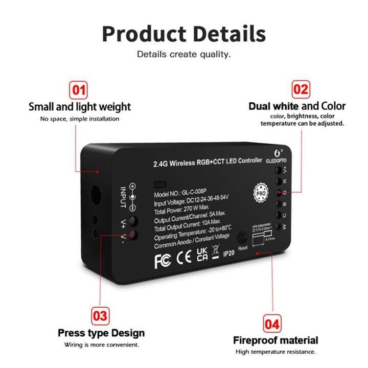 gledopto-zigbee-3-0-led-strip-controller-reset-key-rgb-cct-pro-work-with-tuya-smart-life-smartthings-app-voice-rf-remote-switch