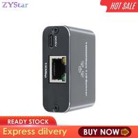 ZYStar 1ใน2ออก2กว้างเข้ากันได้8P8C RJ45แยกสำหรับ Cat8กล่องทีวีคอมพิวเตอร์