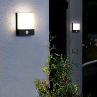 Outdoor Waterproof Wall lamp Porch Garden Lights Human induction LED Waterproof Decorative Lighting Sconce Modern Wall Lamp BL74