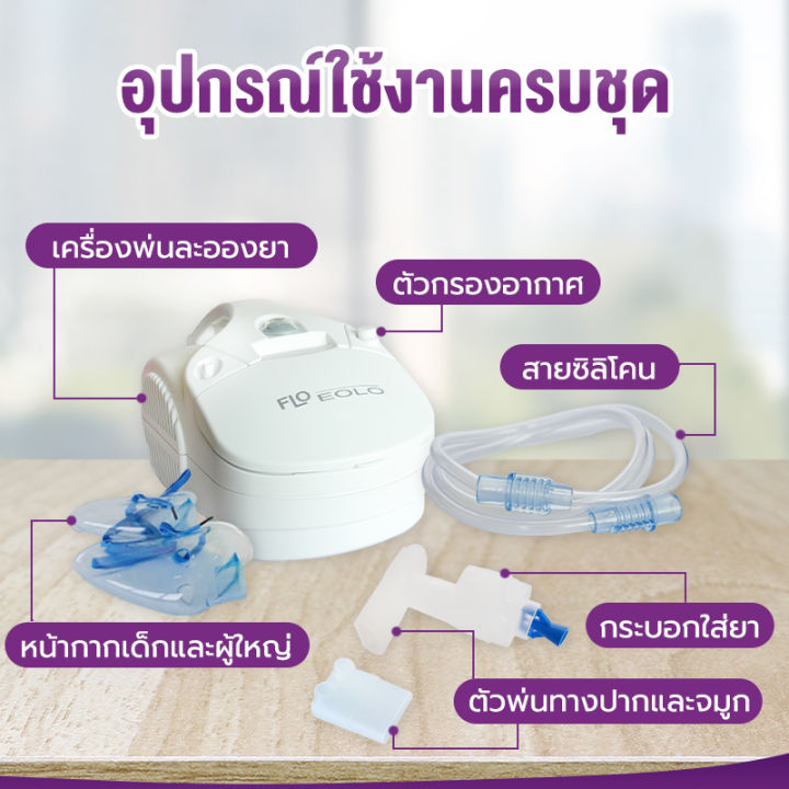 allwell-เครื่องพ่นละอองยา-รุ่น-eolo-จากอิตาลี