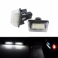 Angrong ไม่มีข้อผิดพลาดป้ายทะเบียน Led สำหรับ Peugeot 308 2007 2012 206 306 307 308 406 Partnerca215 407