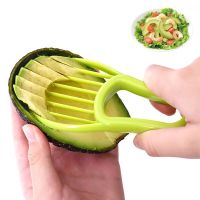 3 In 1 Avocado Slicer Shea Corer Fruit Peeler Cutter Pulp Separator Plastic Knife Vegetable Tools Gadgets