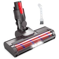 Vacuum Attachments for V15 V8 V7 V10 V11, Hardwood Floor Attachment, Soft Roller Brush Head with LED