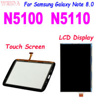 100 Test For Samsung Galaxy Note 8.0 N5100 N5110 GT-N5100 GT-N5110 LCD Display Touch Screen Digitizer Glass Sensor Replacement