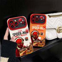 เคสสำหรับ IPHONE14 14PLUS 14PRO 14PROMAX IPHONE11 PRO MAX IPHONEX XR XS MAX เคสโทรศัพท์นิ่มซิลิโคนลายการ์ตูนสไปเดอร์แมน3ป้องกันการตก