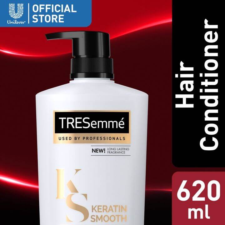 Tresemmé Anti Frizz Conditioner Keratin Smooth For Frizzy Hair 620ml