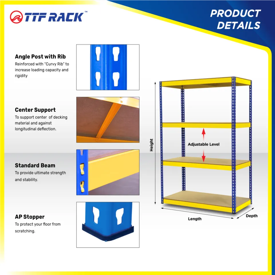 TTF Boltless Racking, Metal Storage Rack, Shelving Rack