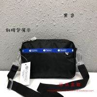 Lesportsac 2023 กระเป๋าผ้าบ้านกันน้ำกันน้ำกระเป๋าผ้ากระเป๋าสะพายน้ำหนักเบากระเป๋าสะพายข้างกระเป๋าคาดเอวที่ใช้งานได้จริงกระเป๋าอเนกประสงค์