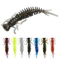 ชิ้น/ล็อตคุณภาพ Larva Soft Lures 55 มม.75 มม.100 มม.ซิลิโคนประดิษฐ์เหยื่ออ่อนหนอนตกปลา Wobblers ปลาคาร์พ swimbaits-Luqiande