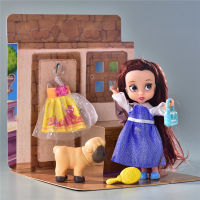 AngelSweet Princess Dolls Snow White Model Figure Change Cloth Joint Movable Classic Anime Girl Toys For Children Christmas