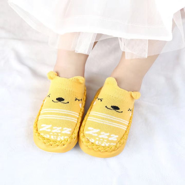 js-baby-shop-รองเท้าเด็ก-ลายการ์ตูนสัตว์น่ารัก-รุ่น-z78