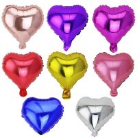 (20 pieces) 10 inch heart-shaped foil balloon children birthday party holiday wedding decoration balloons