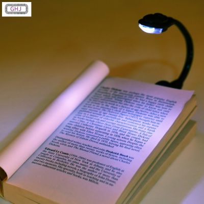 Mini Flexible Clip-On Bright Book Light Laptop LED Book Reading Light Lamp
