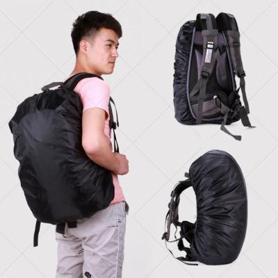 ：“{—— 35-70L Waterproof Backpack Rain Cover Portable Adjustable Outdoor Accessories Dustproof Camping Hiking Climbing Raincover