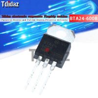 10PCS BTA24-600B TO220 BTA24-600 BTA24 600B TO-220 New and Original IC Chipset WATTY Electronics