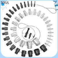 SIXUL นิ้วและเมตริก ตัวตรวจสอบเกลียวน็อตและสลักเกลียว 23นิ้ว 21เมตริก 44ชาย/หญิง เกจวัดตัวระบุสลักเกลียวและน็อต การตรวจสอบขนาด เครื่องวัดตัวระบุเธรด ตรวจสอบน็อตและสลักเกลียวอย่างรวดเร็วนิ้ว