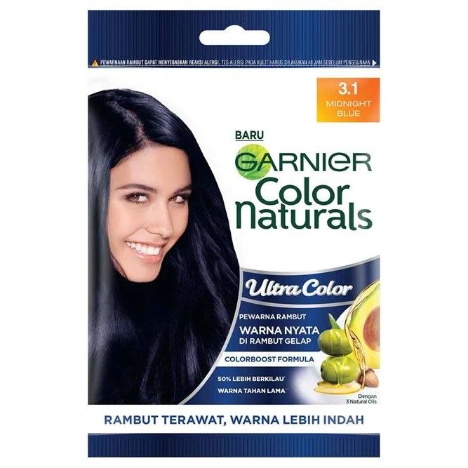 Garnier Ultra Color Midnight Blue Hair Dye 30ml/30g | Lazada