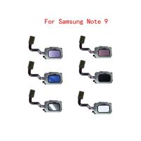 สำหรับ Samsung Galaxy Note 8 9 N950 N960เซ็นเซอร์ลายนิ้วมือปุ่มส่งคืนที่บ้านสายเคเบิลงอได้ปุ่ม