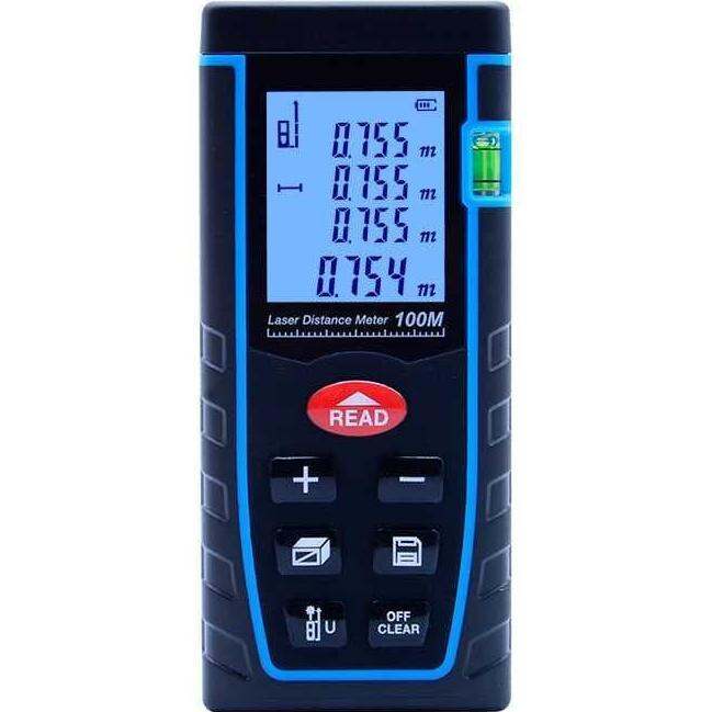 Meteran Digital Distance Meter Laser Distometer 100 Meter Like Leica