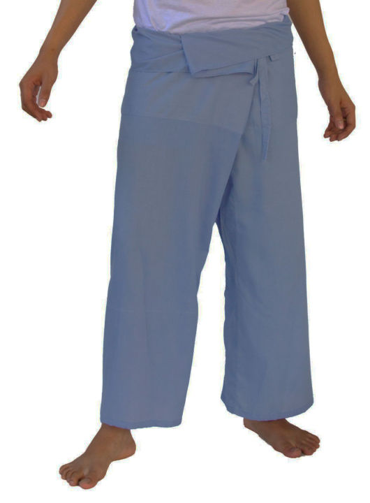 fisherman-pant-กางเกงเลย์สีเทา-ผ้าฝ้าย-cotton-เป็นกางเกงลำลอง-สวมใส่สบาย-เก็บปลายทาง