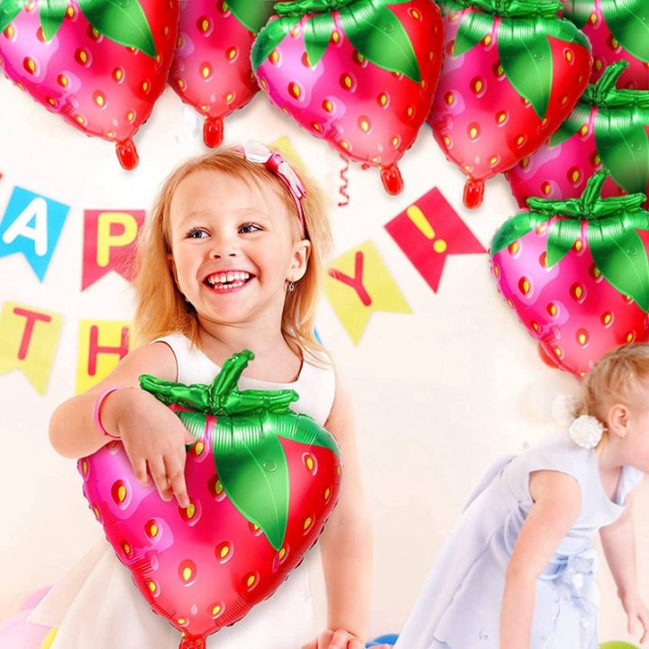 30pcs-strawberry-balloons-sweet-strawberry-foil-mylar-balloons-for-girls-strawberry-themed-birthday-party-decorations
